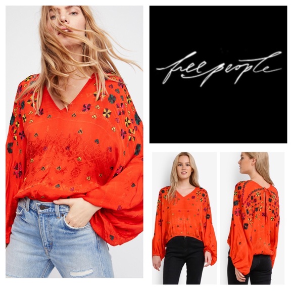 Free People Tops - 🆕Free People Music In Time Embroidered Top. NWOT.